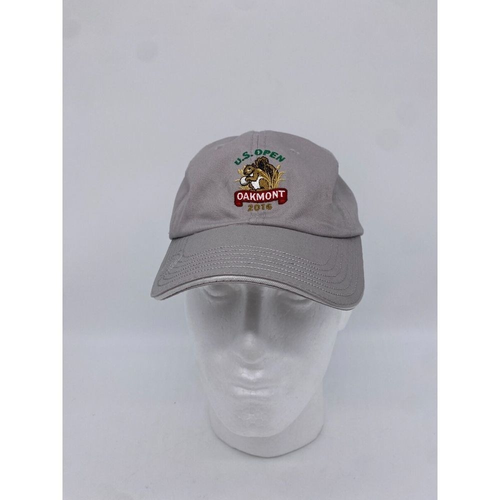 USGA Golf Cap Mens Adjustable Grey 2016 US Open Oakmont 40th Anniv Country NEW